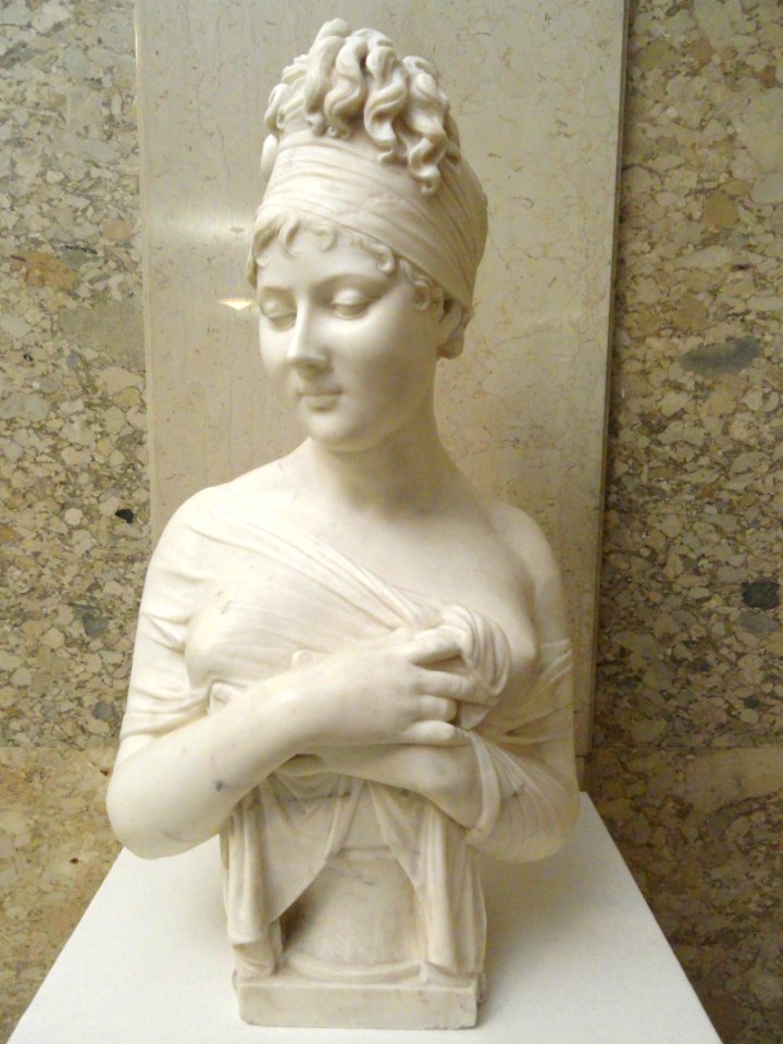 Madame Recamier by unknown artist, after Joseph Chinard, 19th century - Museum of Fine Arts, Springfield, MA - DSC03880