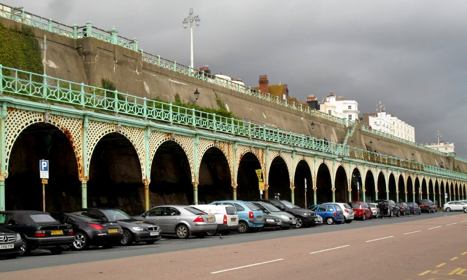 Madeira Terrace, Madeira Drive, Brighton (NHLE Code 1381696) (February 2011) (1)