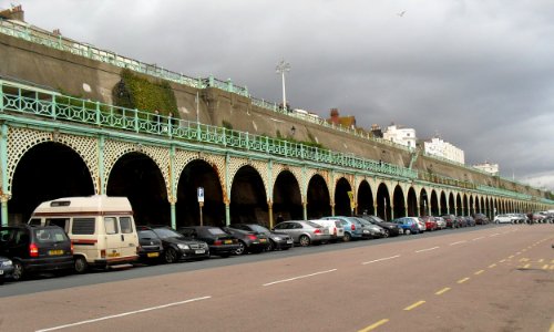 Madeira Terrace, Madeira Drive, Brighton (NHLE Code 1381696) (February 2011) (2)