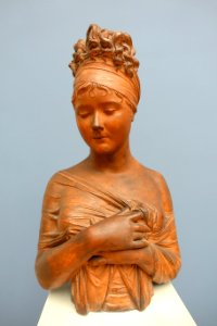 Madame Recamier by Joseph Chinard, Paris, c. 1803, baked clay - Bode-Museum - DSC02897