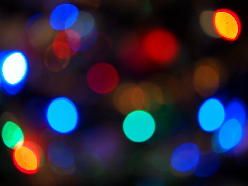 Points out of focus circle