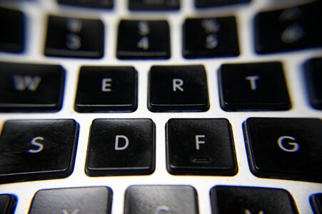 Keyboard laptop technology photo
