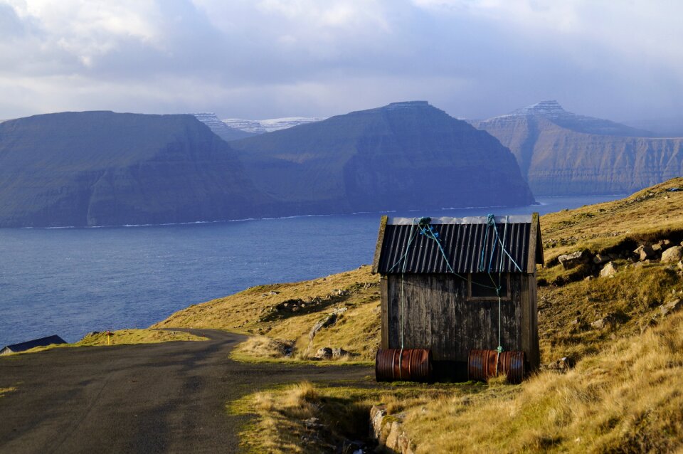 Forward färöer log cabin
