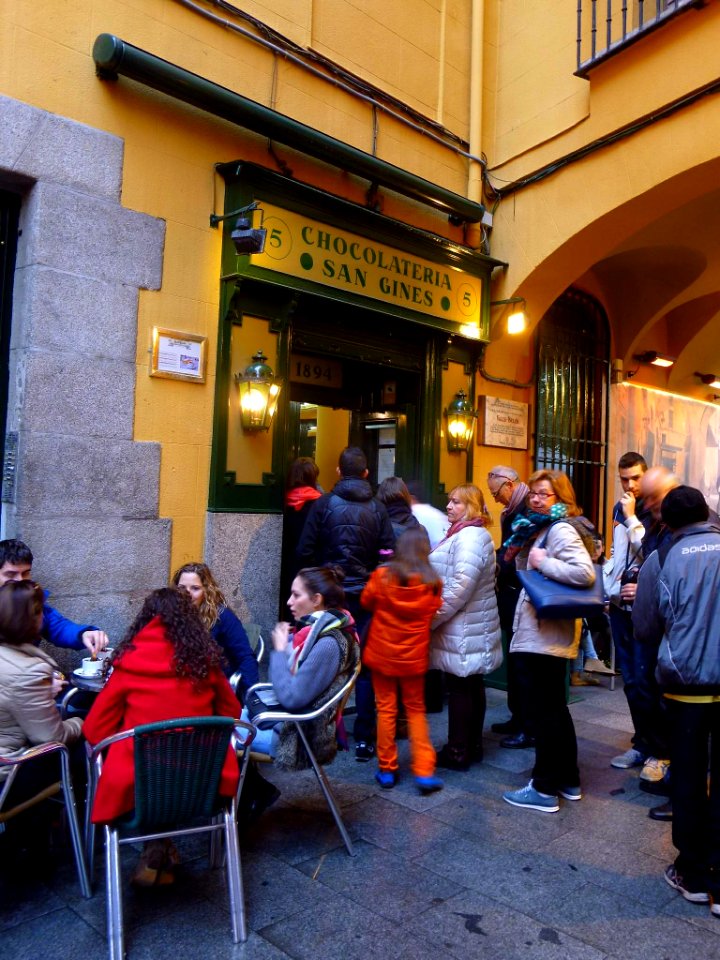 Madrid - Chocolatería San Ginés 3