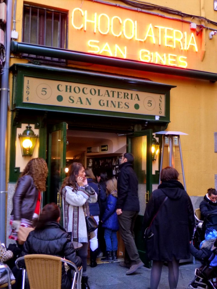 Madrid - Chocolatería San Ginés 1