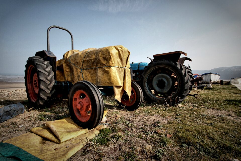 Vintage agriculture machinery