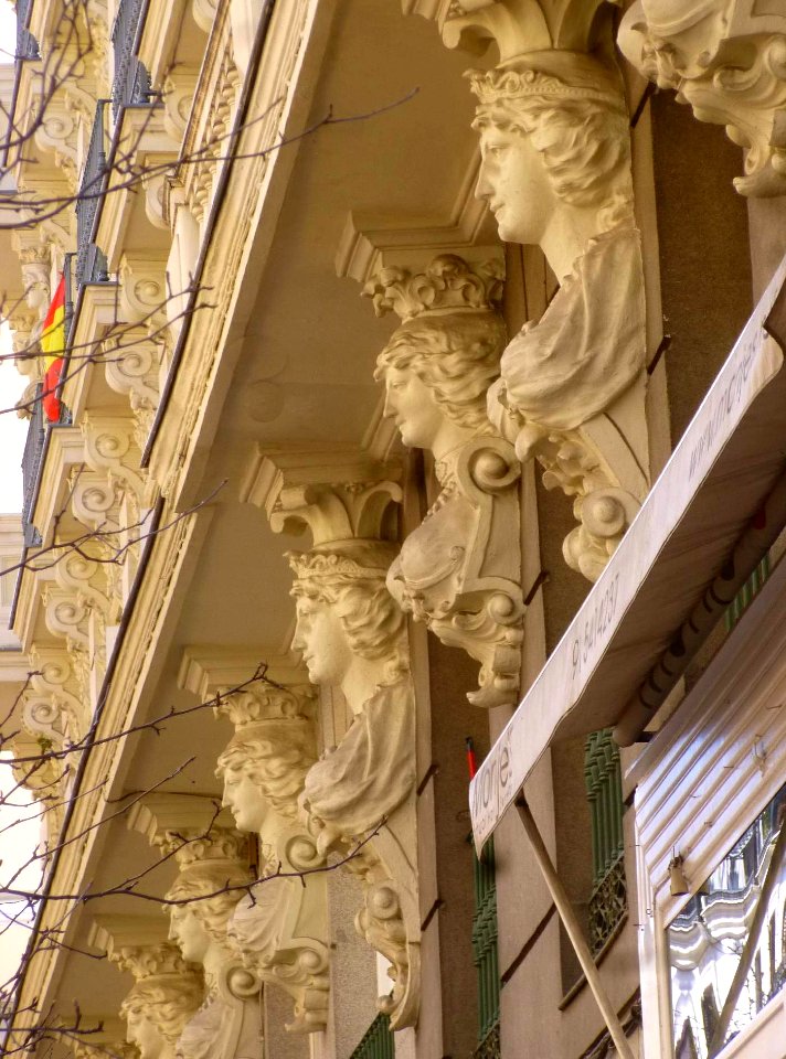 Madrid - Calle del Arenal, Antiguo Hotel Internacional 8