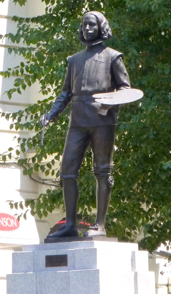Madrid - Calle Velázquez, Monumento a Velázquez