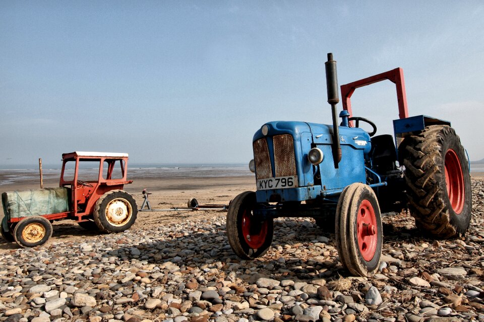 Vintage agriculture machinery
