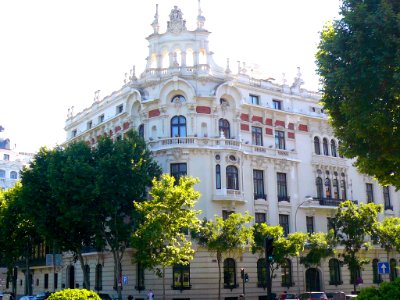 Madrid - Calle Alfonso XII, Hotel AC Palacio del Retiro (Palacio Oriol)