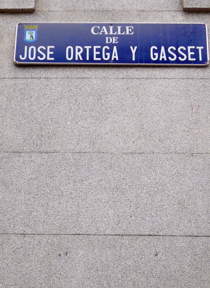 Madrid - Calle de José Ortega y Gasset