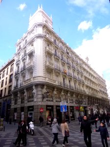 Madrid - Calle del Arenal, Antiguo Hotel Internacional 5