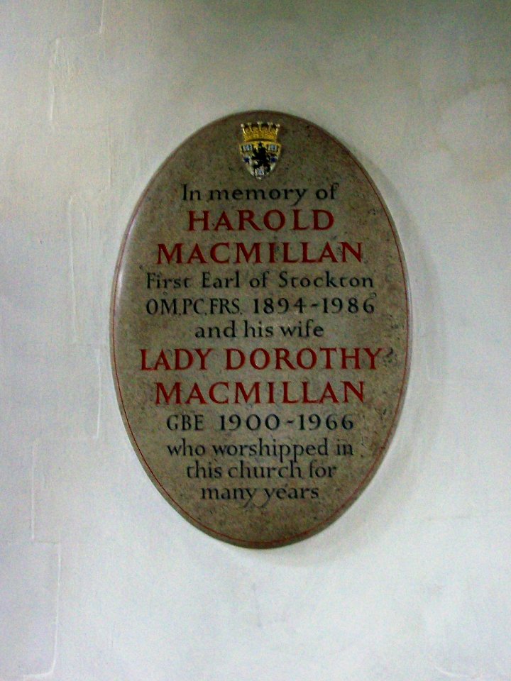 Macmillan memorial, Horsted Keynes