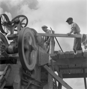 Machine om stenen te breken en te sorteren, Bestanddeelnr 254-4040