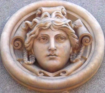 Madrid - Banco de España, mascarón 2
