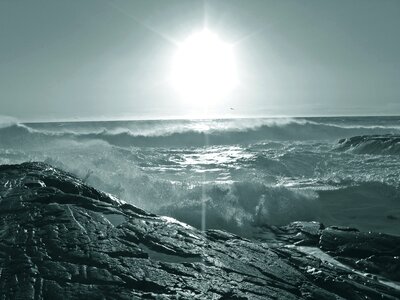 Ocean coast scenic