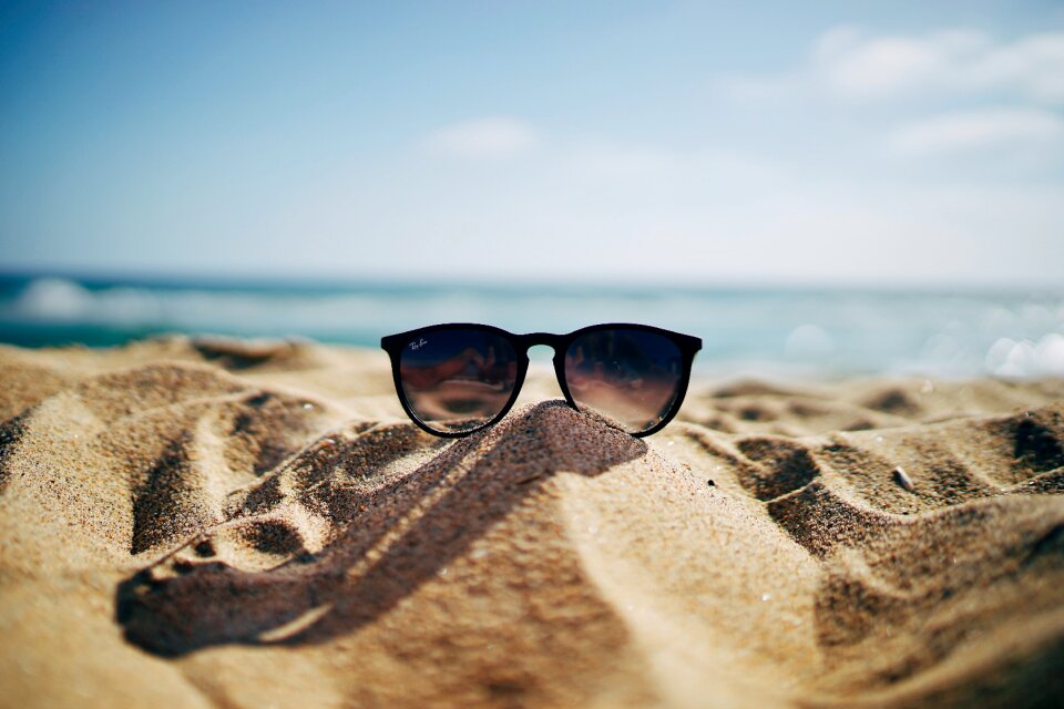 Coast eyeglasses ocean