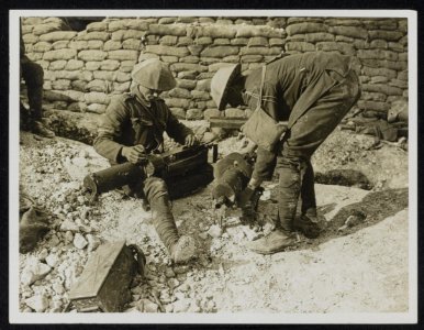 Machine guns captured at Morval, Bestanddeelnr 158-1006