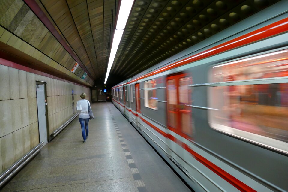 Ubahn train platform
