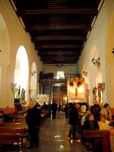 Madrid - Barajas, Iglesia de San Pedro Apóstol, interior 08