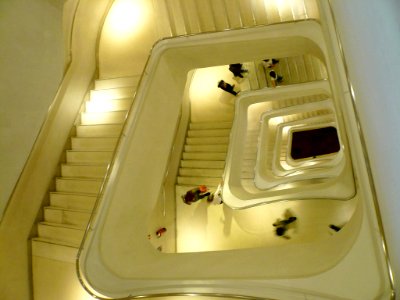 Madrid - CaixaForum, escalera 03
