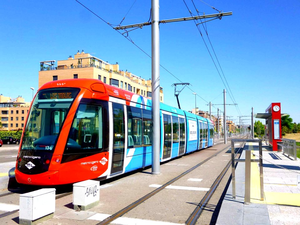 Madrid - Barrio de Las Tablas, Estación de ML-1 de Palas de Rey