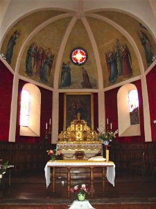 Menditte (Pyr-Atl, Fr) choeur de l'église