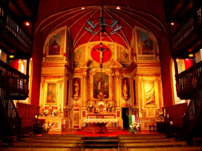 Mendionde Lekorne, église intérieur