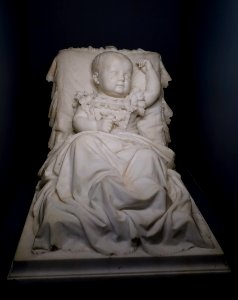 Memorial for Prince Ulrich von Wurttemberg, by Adolf Donndorf, Stuttgart, 1881 - Landesmuseum Württemberg - Stuttgart, Germany - DSC03305