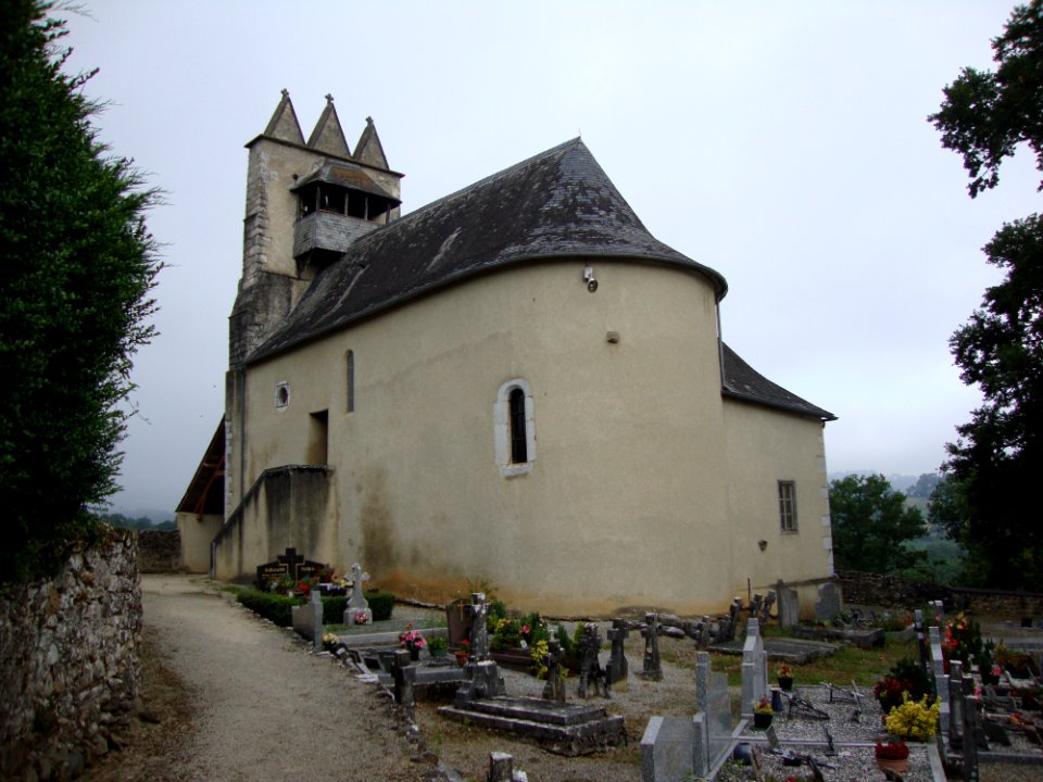 Mendy (Idaux-Mendy, Pyr-Atl, Fr) Église trinitaire
