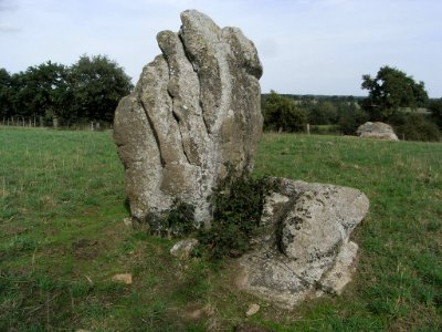 Menhir dit la pierre levée de Charbonneau 03