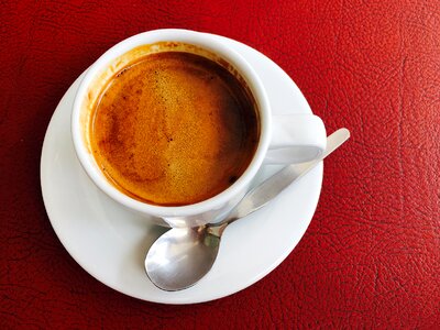 Espresso cup beverage