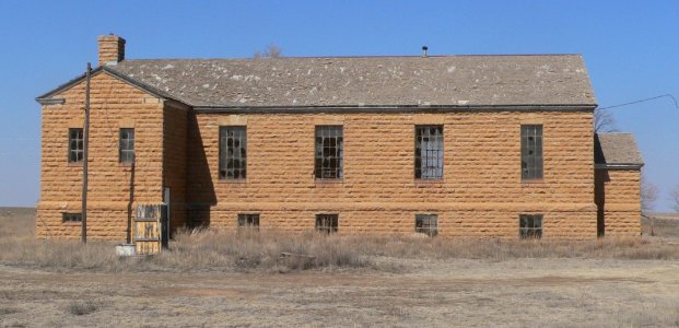 Menno Hall (Hamilton Co KS) from S 1