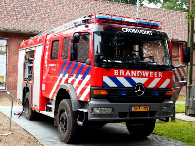 Mercedes Brandweer Brabant-Noord, Post Cromvoirt, Unit 21-4641, foto 2