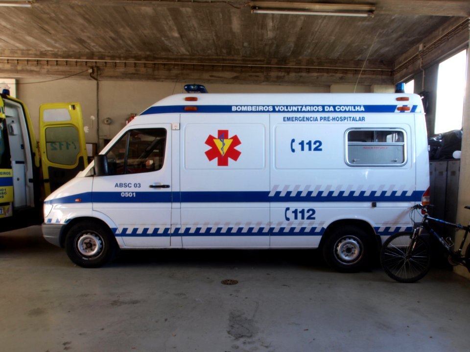 Mercedes 312D, Bombeiros Covilhã, Unit 0501 ABSC 03 pic2