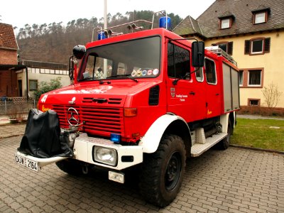 Mercedes Benz Unimog 1300L, Unit 41 of the Freiwillige Feuerwehr Elmstein pic3