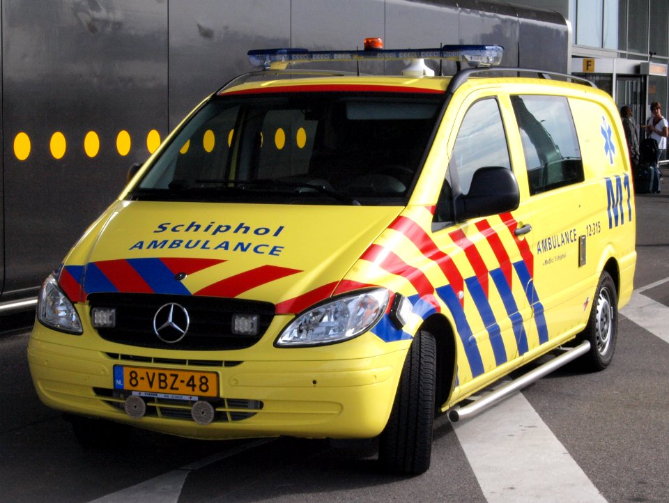 Mercedes Ambulance Schiphol