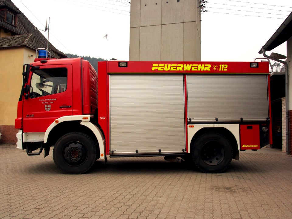 Mercedes Benz 918, Slingmann, Quadra IVD, Unit 21 of the Freiwillige Feuerwehr Elmstein pic4
