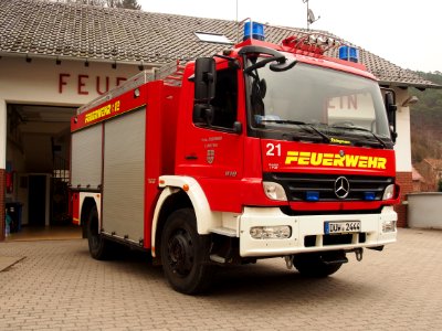 Mercedes Benz 918, Slingmann, Quadra IVD, Unit 21 of the Freiwillige Feuerwehr Elmstein pic3