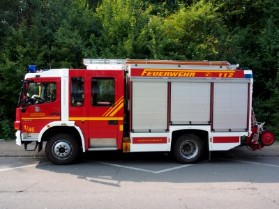Mercedes Atego 1529, Freiwillige Feuerwehr Mittelstadt Völklingen, Unit 1-46, Grenzlandmeisterschaften 2014, bild 2