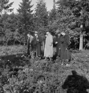 Mensen, tuinen, bezichtigingen, Bestanddeelnr 251-7618