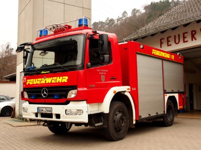 Mercedes Benz 918, Slingmann, Quadra IVD, Unit 21 of the Freiwillige Feuerwehr Elmstein pic1