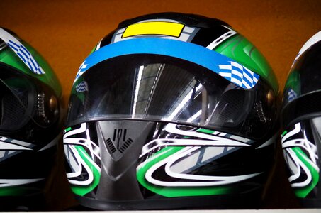 Helmet race go karts