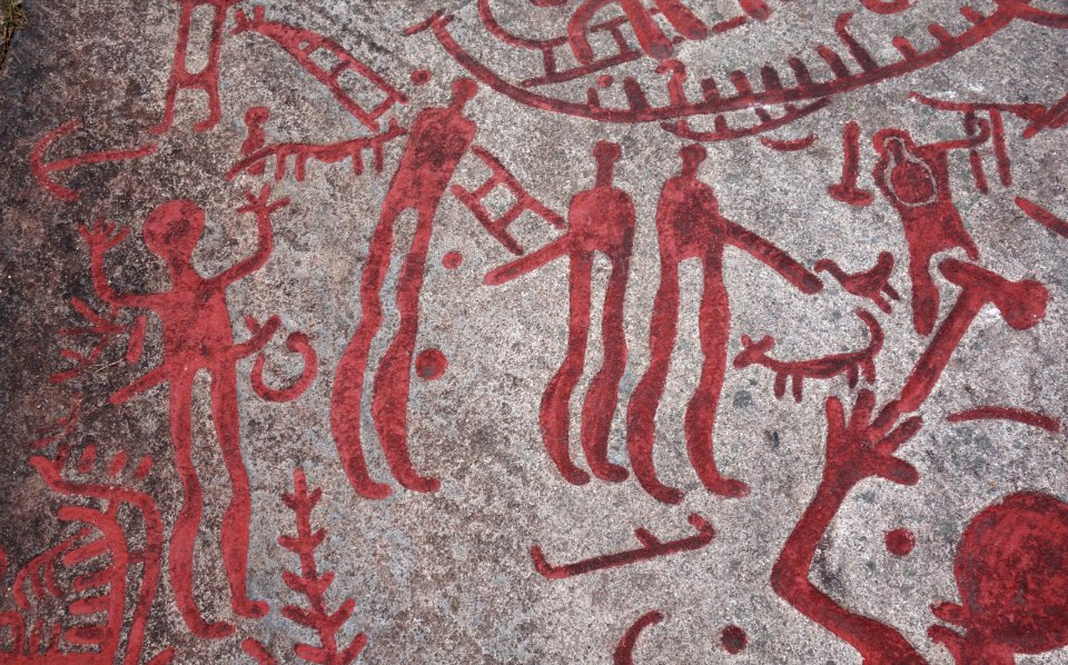 Men and Animals at Cobbler's Cliff Backa Brastad