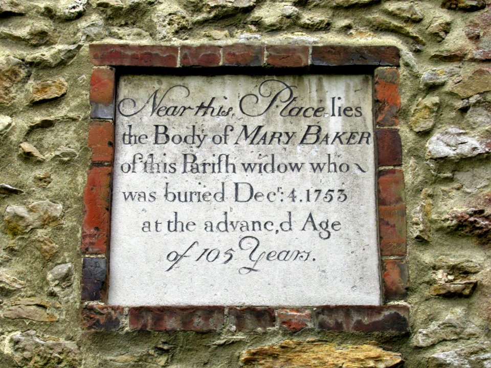 Memorial tablet, East Malling