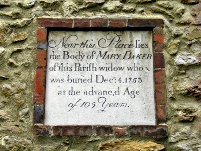 Memorial tablet, East Malling