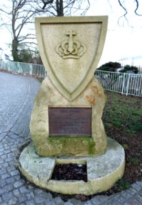 Memorial stele to the Corps de la Garde Grand-Ducale - Luxembourg City - DSC06133