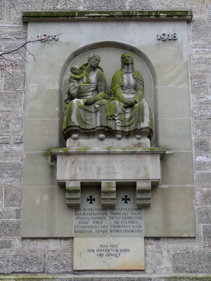 Memory World War victims Georgenkirche, Eisenach