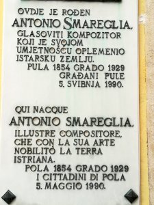 Memoriale Pola - Antonio Smareglia