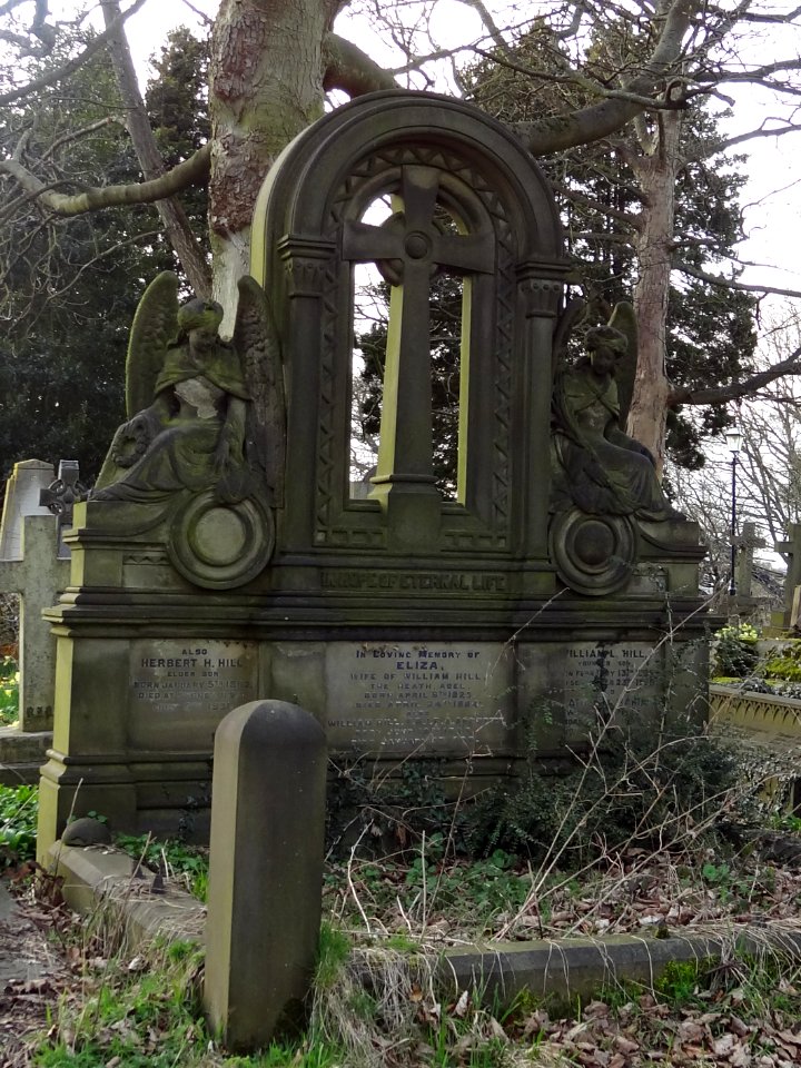 Memorial To Eliza And William Hill Approximately 30 Metres South Of Church Of St John